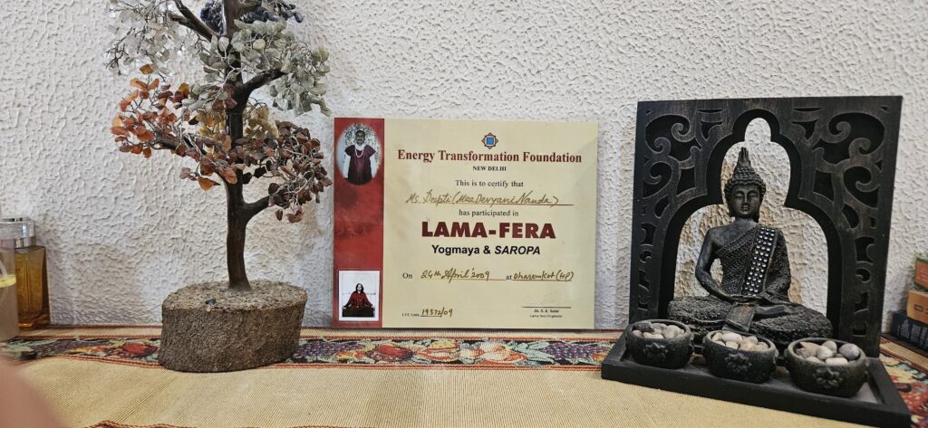 Yogmaya & Saropa Certification